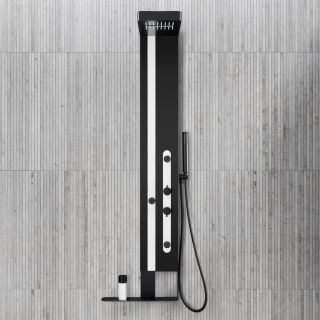 Душевая панель Black & White Gravity GR027 1400 х 200 мм